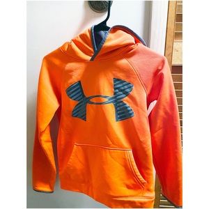 Orange Under Armour Hoodie